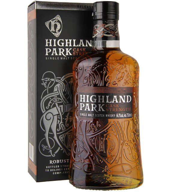 Highland Park Cask Strength Single Malt Scotch Whisky  / 750 ml