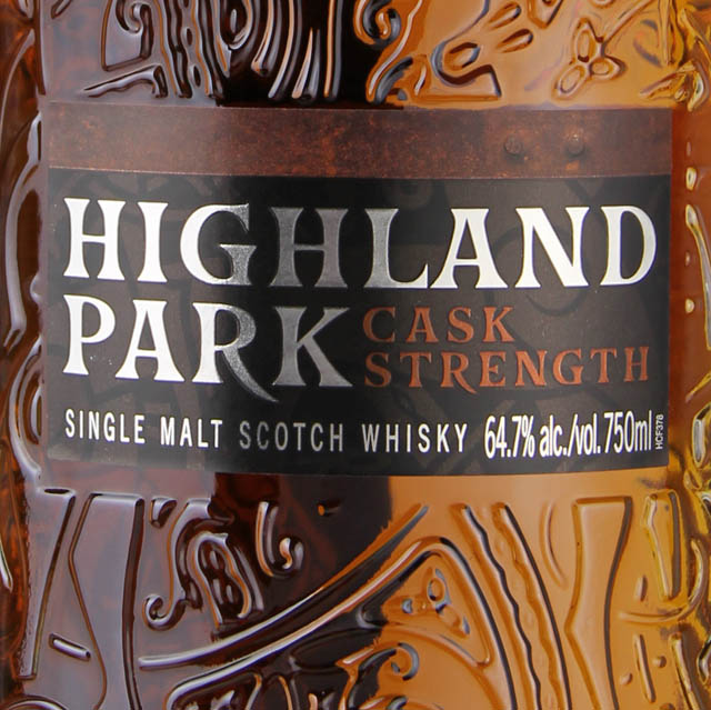 Highland Park Cask Strength Single Malt Scotch Whisky  / 750 ml