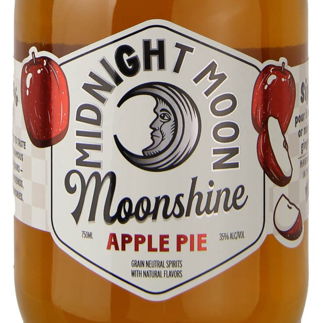 Midnight Moon Apple Pie Moonshine 70 Proof / 750mL