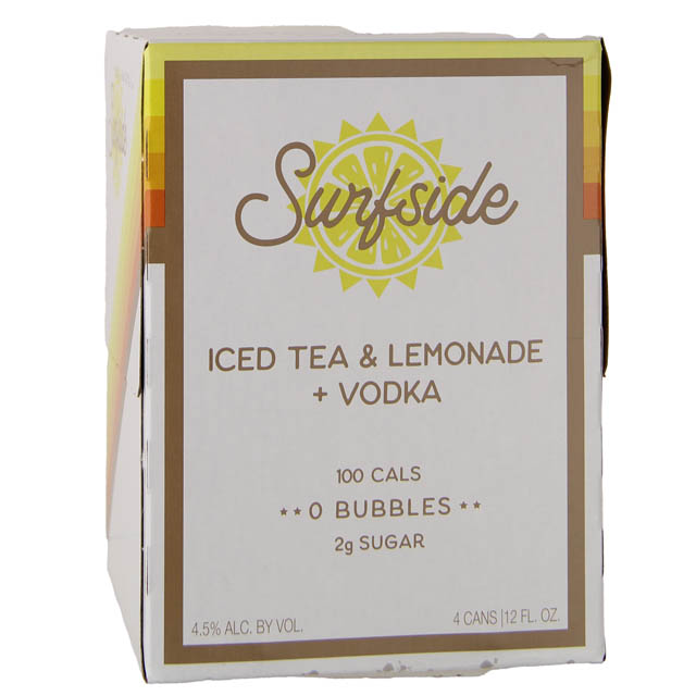 Surfside Iced Tea Lemonade Vodka 4Pk / 4-355mL