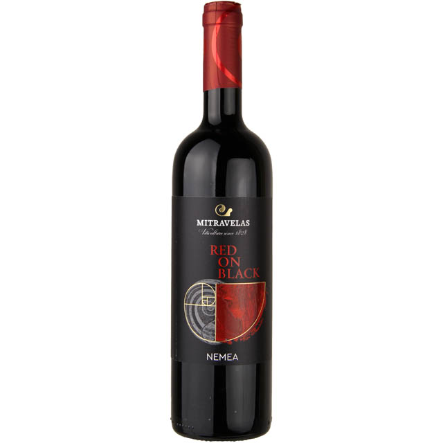 Kitma Mitravelas Red on Black Nemea Agiorgitiko Dry Red / 750mL