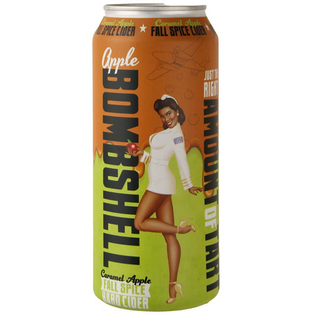 Three Brothers Bombshell Apple Caramel Apple Fall Spice Hard Cider / 473mL