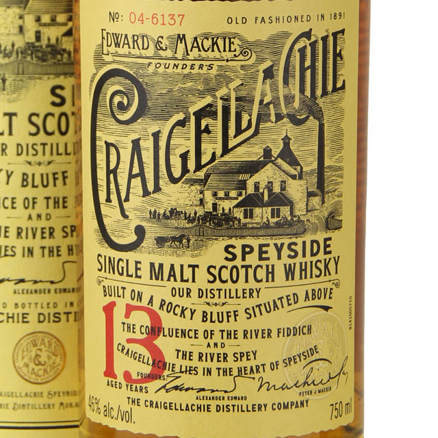 Craigellachie 13yr Speyside Single Malt Scotch / 750mL