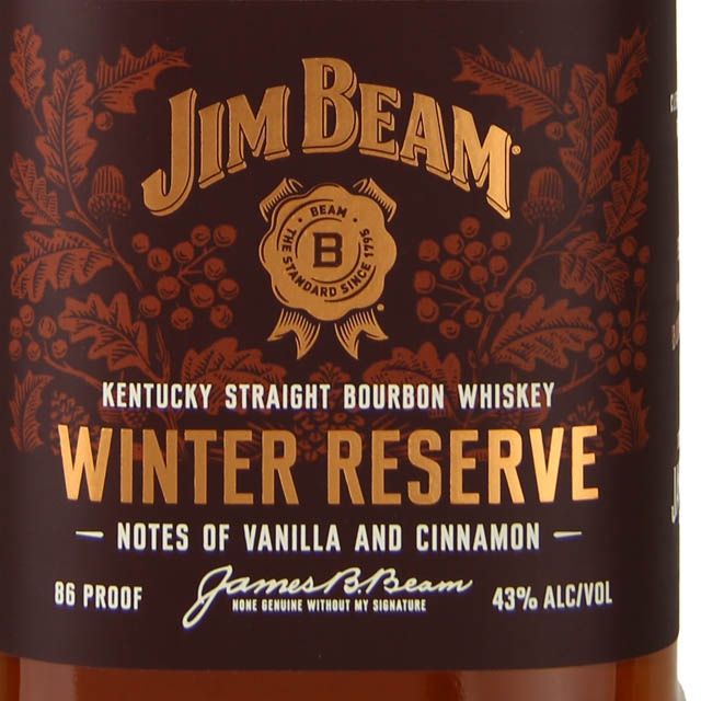 Jim Beam Winter Reserve Kentucky Bourbon / 750mL