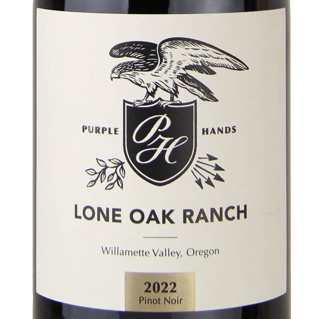 Purple Hands Lone Oak Ranch Pinot Noir / 750mL