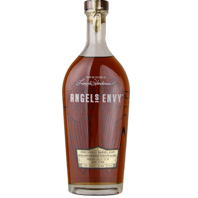 Angels Envy Private Selection New York Single Barrel Kentucky Straight Bourbon Whiskey / 750mL