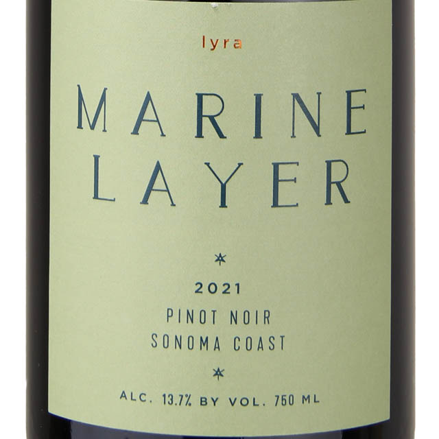 Marine Layer Lyra Sonoma Coast Pinot Noir / 750mL