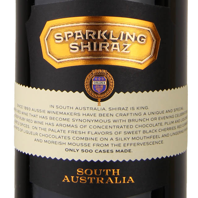 Colloca Sparkling Shiraz / 750mL
