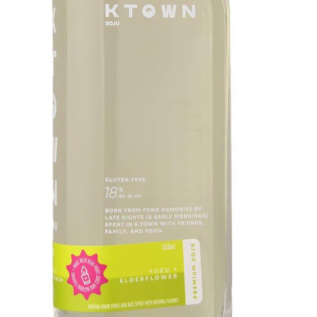 K Town Yuzu & Elderflower Soju / 750mL