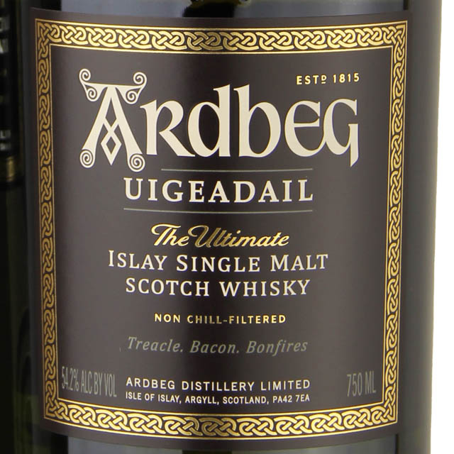 Ardbeg Uigeadail Single Islay Malt Scotch Whisky / 750 ml