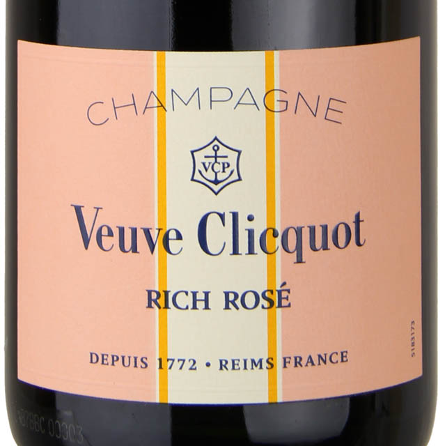 Veuve Clicquot Ponsardin Rich Rose Champagne / 750 ml