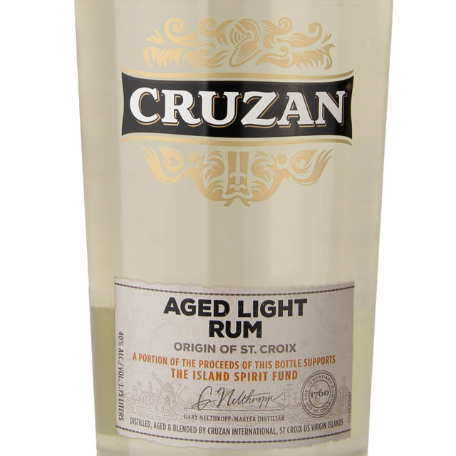 Cruzan Aged Light Rum / 1.75 Ltr