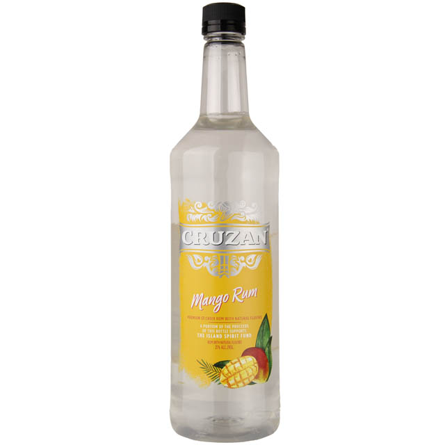 Cruzan Mango Flavored Rum / Ltr