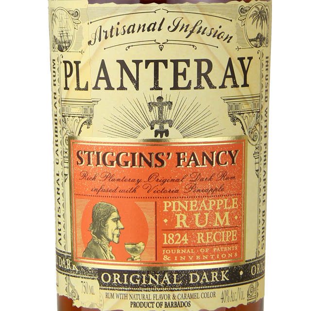 Planteray Stiggins Fancy Pineapple Rum / 750mL