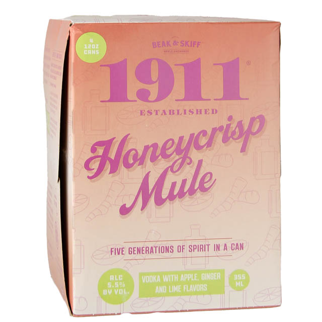 1911 Beak and Skiff Honeycrisp Mule 4 Pk Cans / 4-355mL