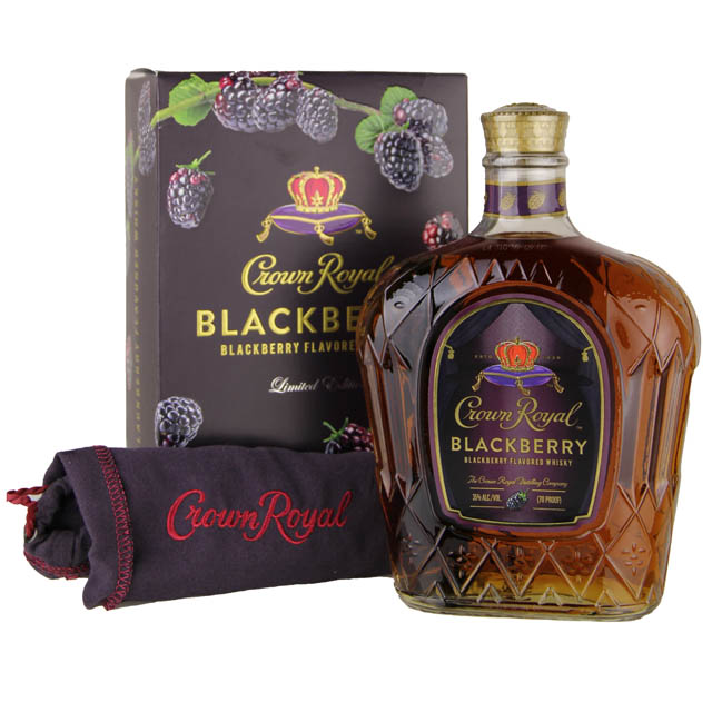 Crown Royal Blackberry Flavored Canadian Whisky / 750mL
