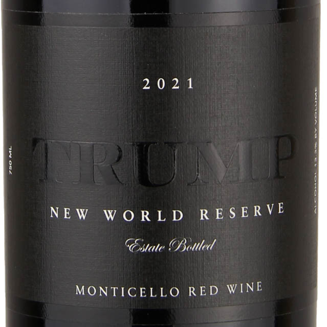Trump Winery New World Reserve Monticello Red / 750mL