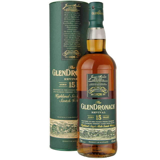 The Glendronach Revival 15yr Scotch  / 750 ml