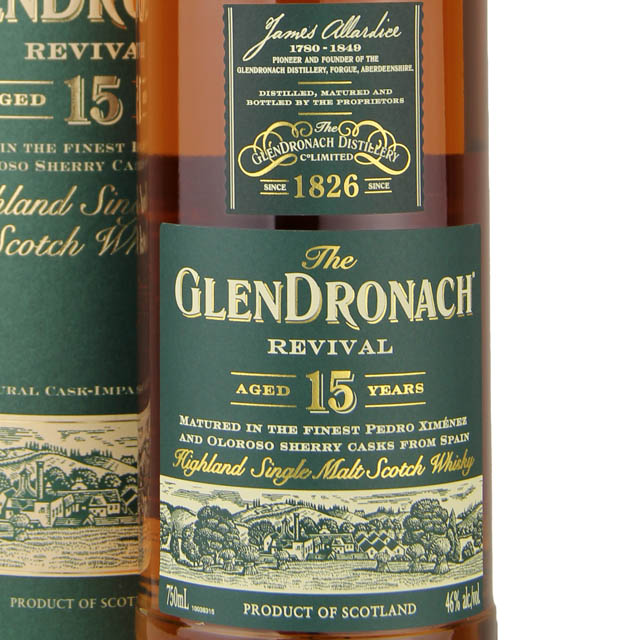 The Glendronach Revival 15yr Scotch / 750 ml