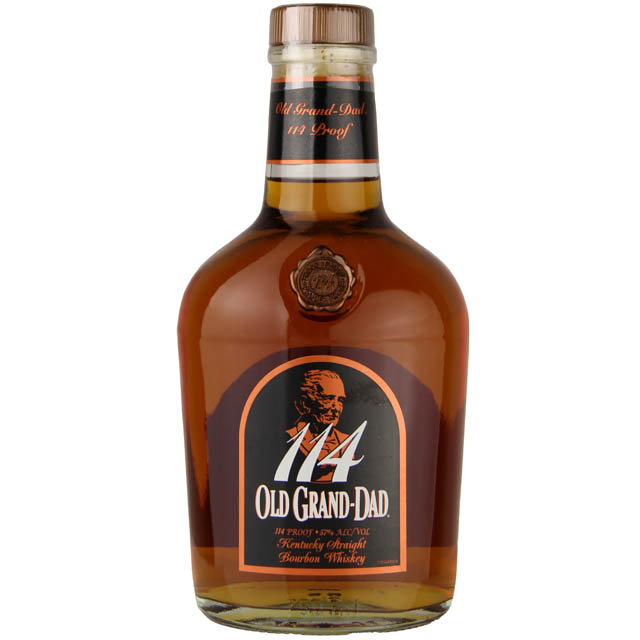 Old Grand Dad 114 proof Bourbon / 750 ml