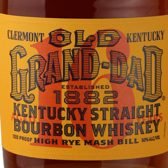 Old Grand Dad 16 Year Kentucky Straight Bourbon Whiskey / 750 ml