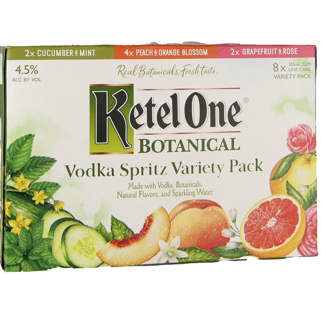 Ketel One Vodka Variety 8 Pk Cans / 8-355mL