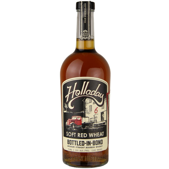 Ben Holladay Soft Red Wheat 6 Year Missouri Straight Bourbon Whiskey / 750mL