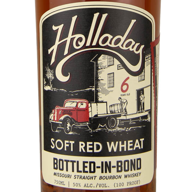 Ben Holladay Soft Red Wheat 6 Year Missouri Straight Bourbon Whiskey / 750mL