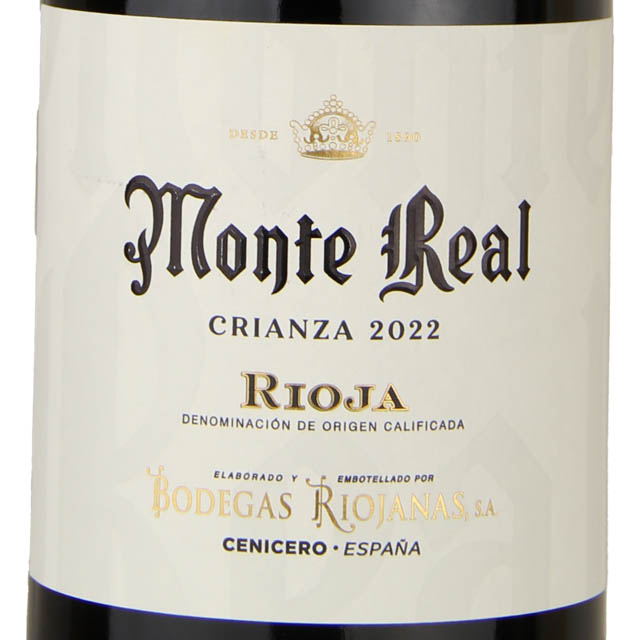 Monte Real Crianza Rioja / 750mL