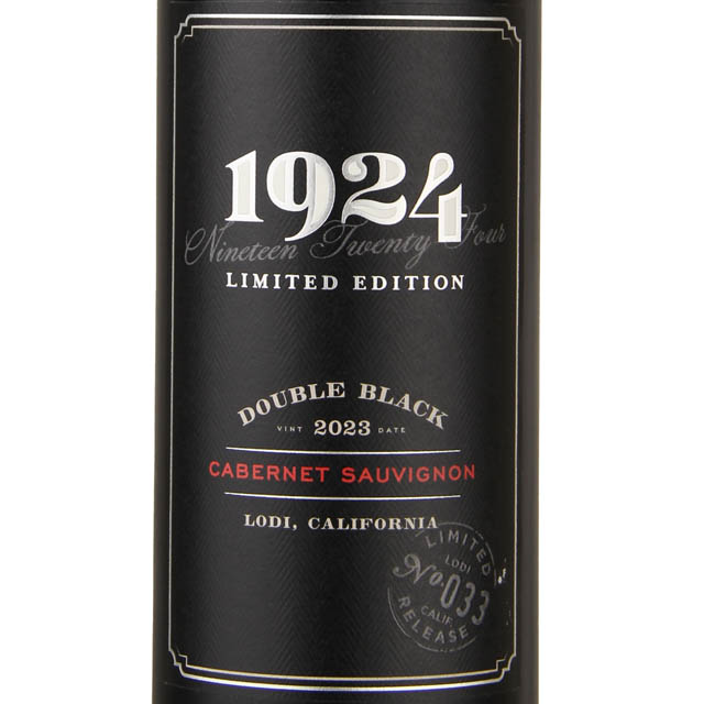 1924 Limited Edition Double Black Cabernet Sauvignon / 750mL