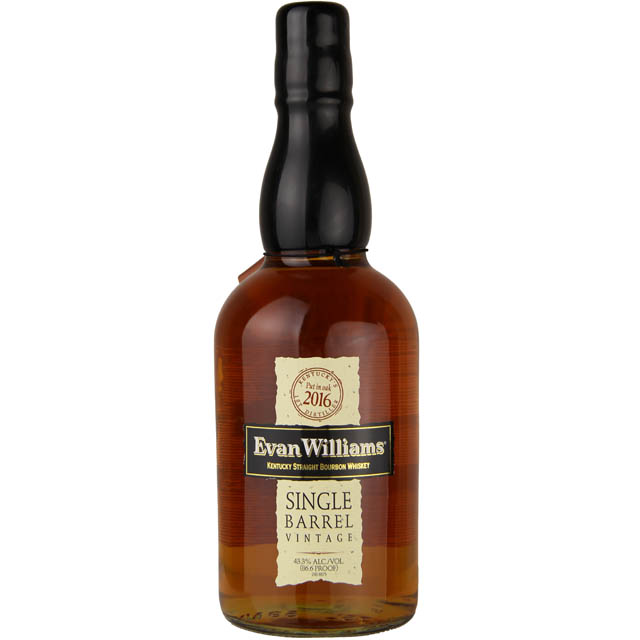 Evan Williams Single Barrel Vintage Bourbon / 750 ml