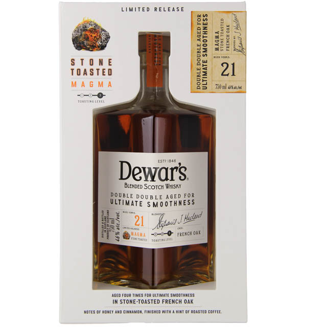 Dewar's Double Double Stone Toasted Magma 21 Yr Scotch Whisky / 750 ml