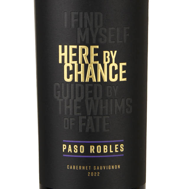 Here By Chance Paso Robles Cabernet Sauvignon / 750mL