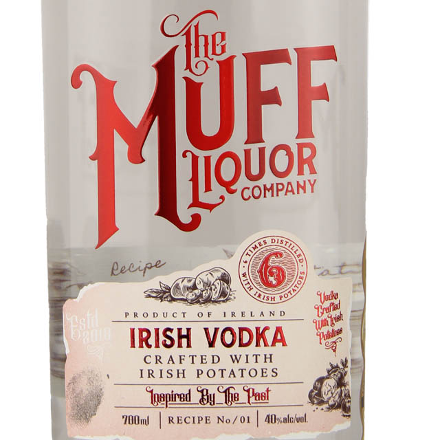 The Muff Liquor Company Irish Vodka / 700mL