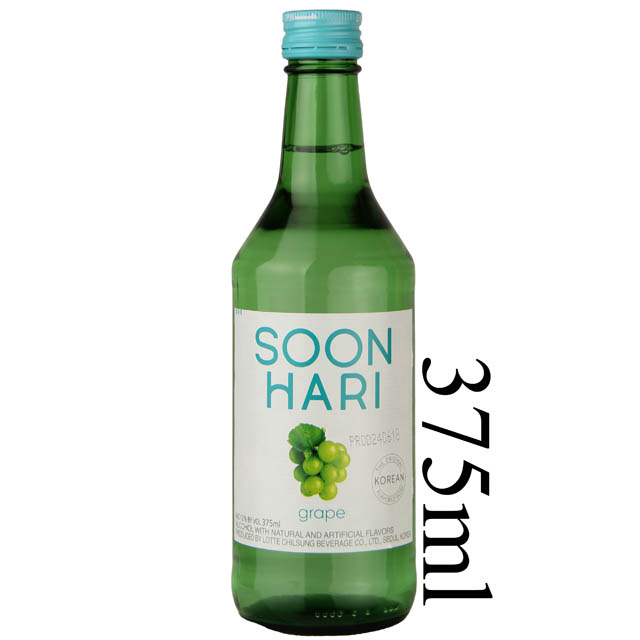 SoonHari Grape Soju (Half Bottle)  / 375mL