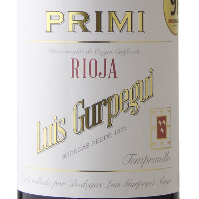 Primi Luis Gurpegui Rioja Tempranillo / 750mL