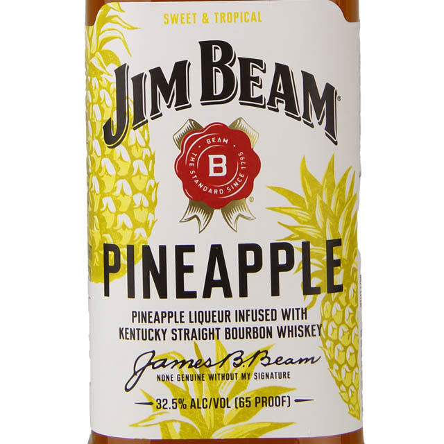Jim Beam Pineapple Flavored Whiskey / Ltr