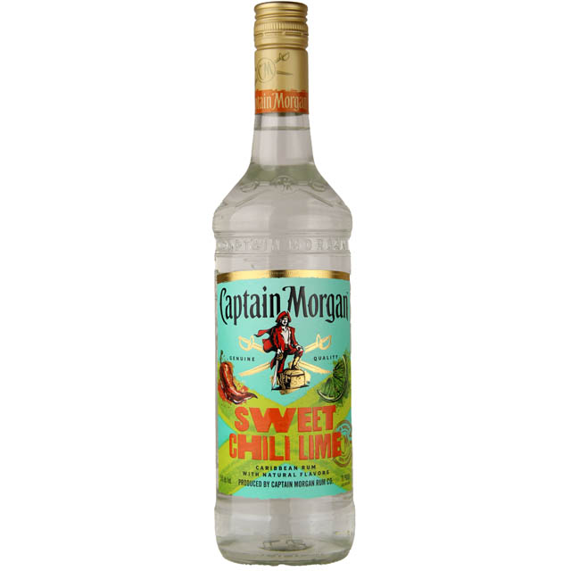 Captain Morgan Sweet Chili Lime Flavored Rum / 750 ml