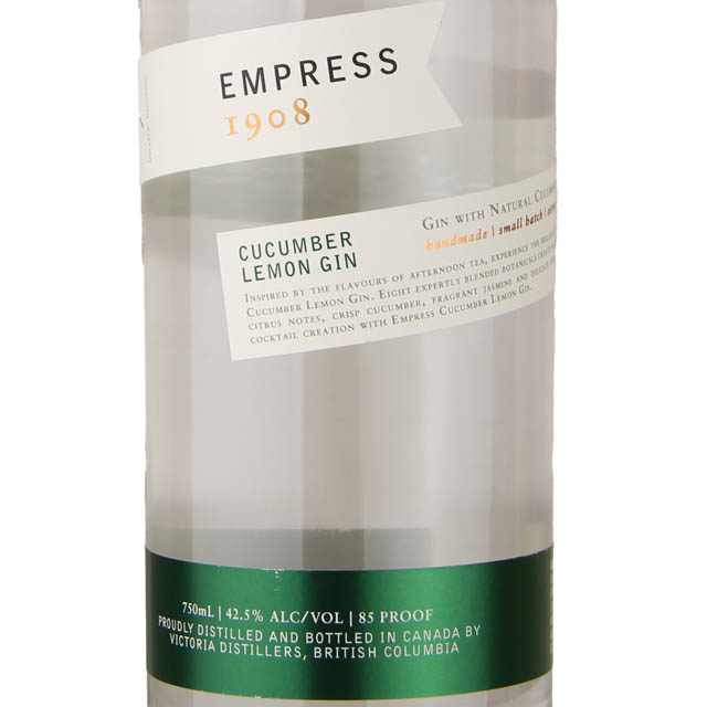 Empress 1908 Cucumber Lemon Flavored Gin / 750mL