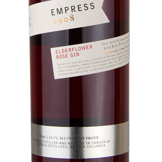 Empress 1908 Elderflower Rose Flavored Gin / 750mL