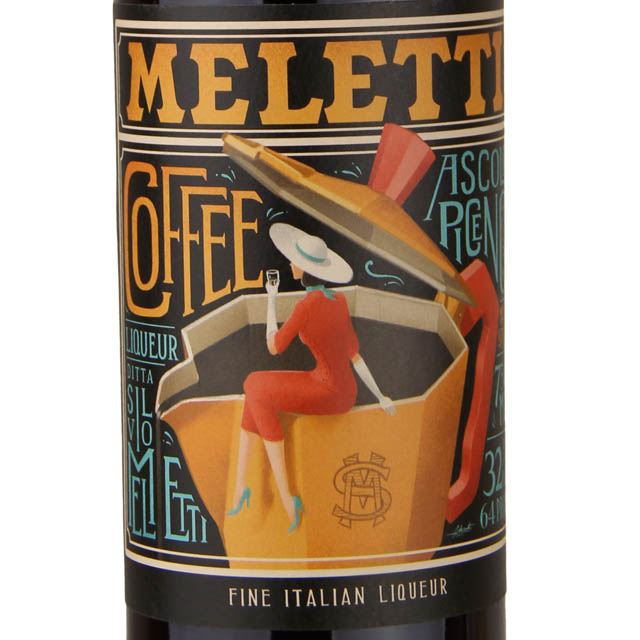 Meletti Coffee Liqueur / 750 ml