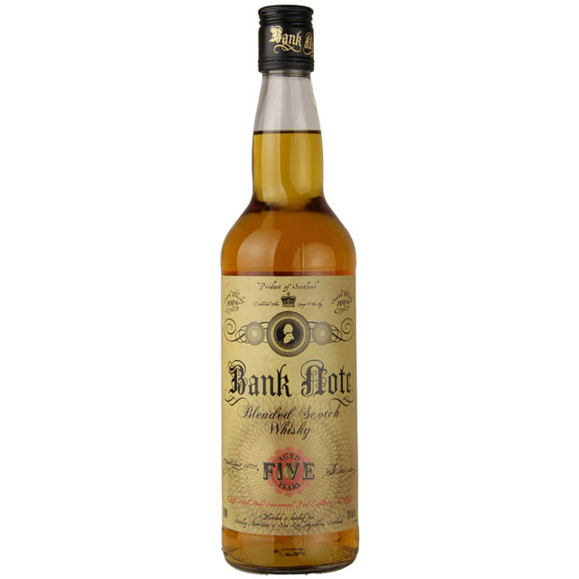Bank Note 5 Year Blended Scotch Whisky / 750 ml