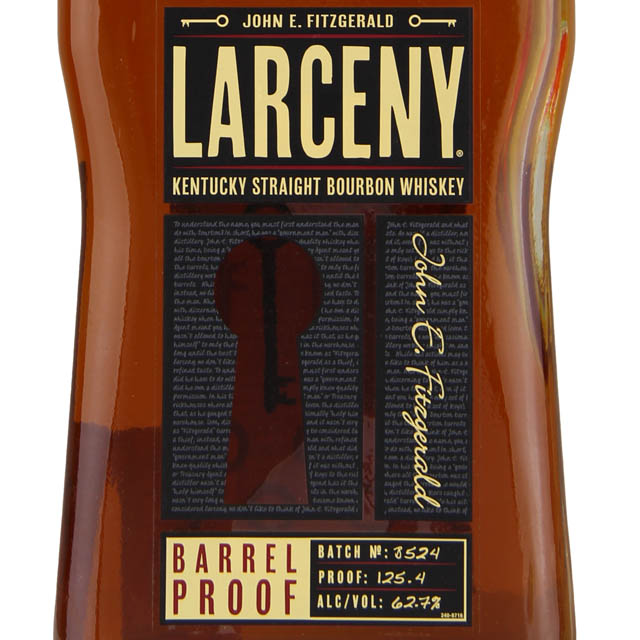 Larceny Barrel Proof B524 Kentucky Straight Bourbon Whiskey / 750mL