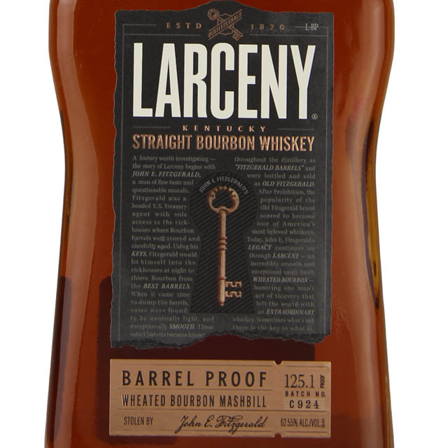 Larceny Barrel Proof C924 Kentucky Straight Bourbon Whiskey / 750mL