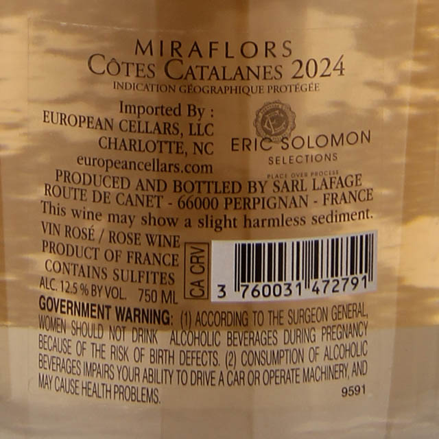 Domaine Lafage Miraflors Rose / 750mL
