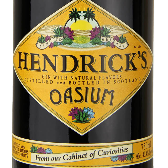 Hendrick's Oasium Gin / 750 ml
