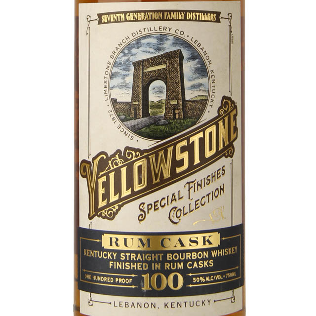 Yellowstone Rum Cask Finish Kentucky Straight Bourbon Whiskey / 750mL