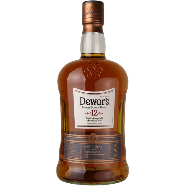 Dewar's 12 Yr Blended Scotch Whisky  / 1.75 Ltr