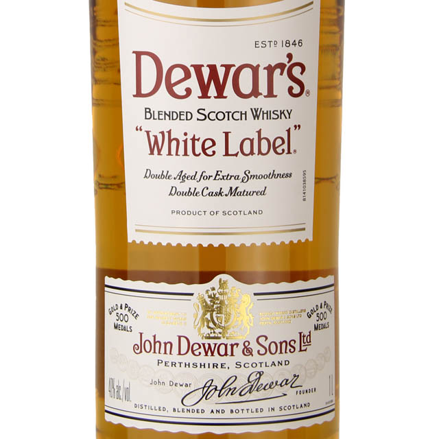 Dewar's White Label Scotch Whisky / Ltr
