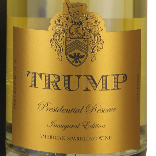 Trump Winery Presidential Reserve Inaugural Edition Sparkling Wine / 750mL